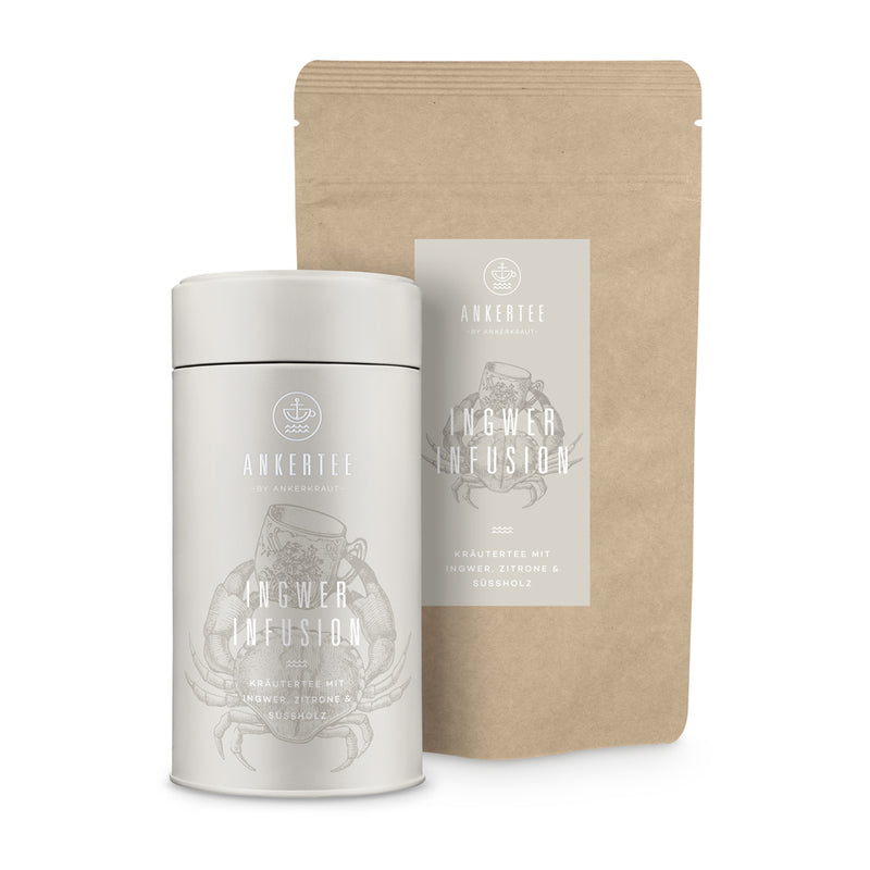 Ingwer Infusion Kräutertee