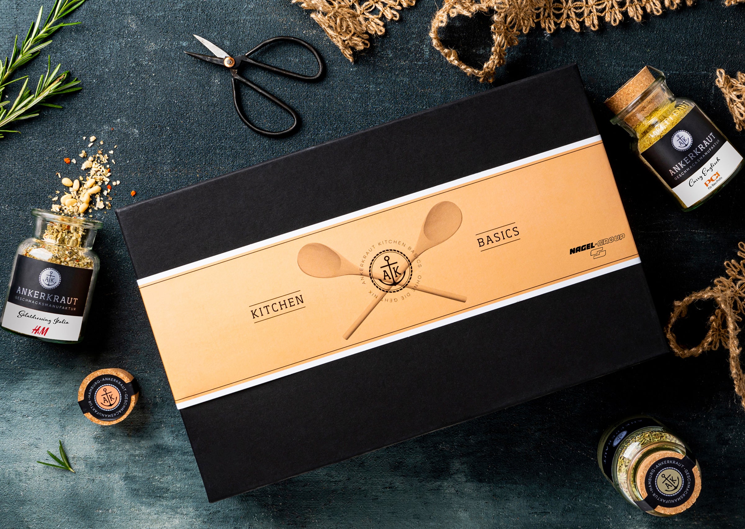 Etiketten Box
